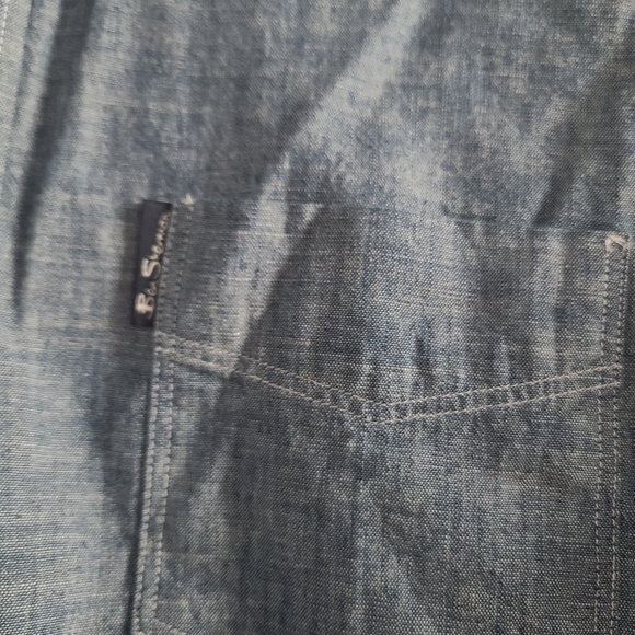 Ben Sherman Button Up Mens Size Medium - Picture 5 of 8